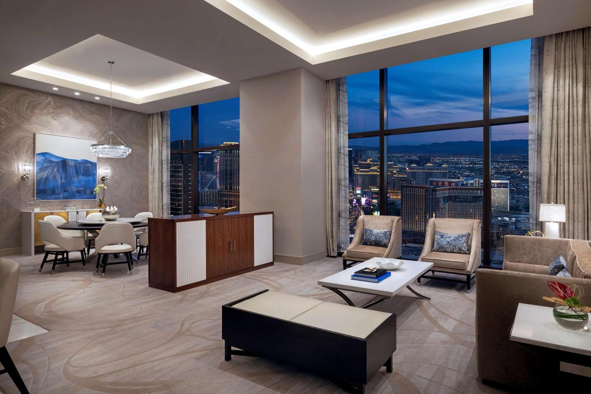 Crockfords Las Vegas, Lxr Hotels & Resorts At Resorts World エクステリア 写真