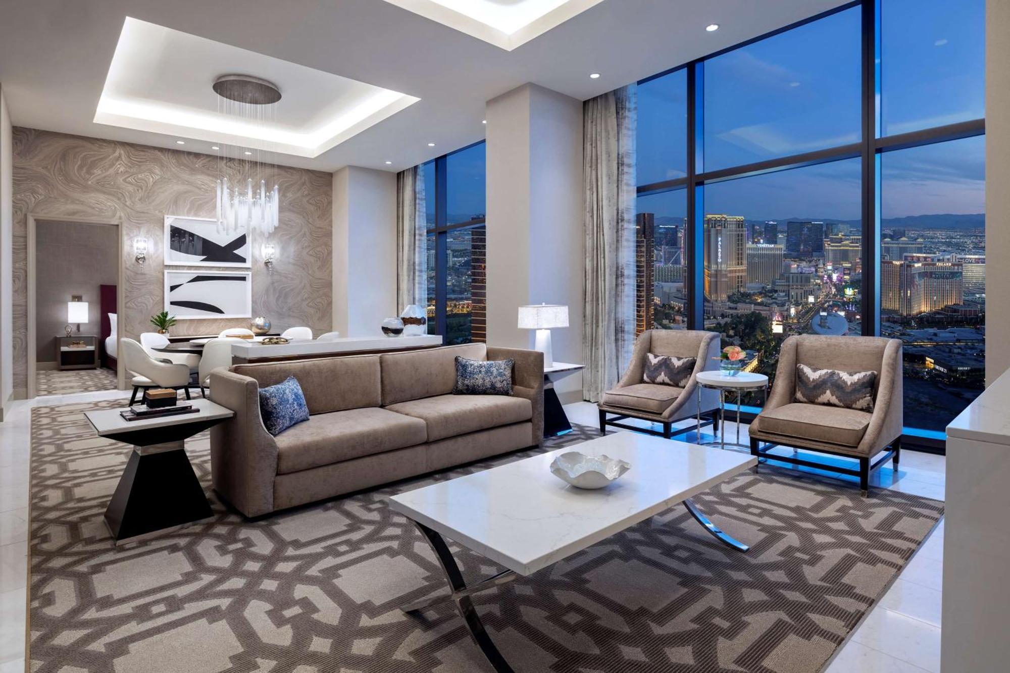 Crockfords Las Vegas, Lxr Hotels & Resorts At Resorts World エクステリア 写真