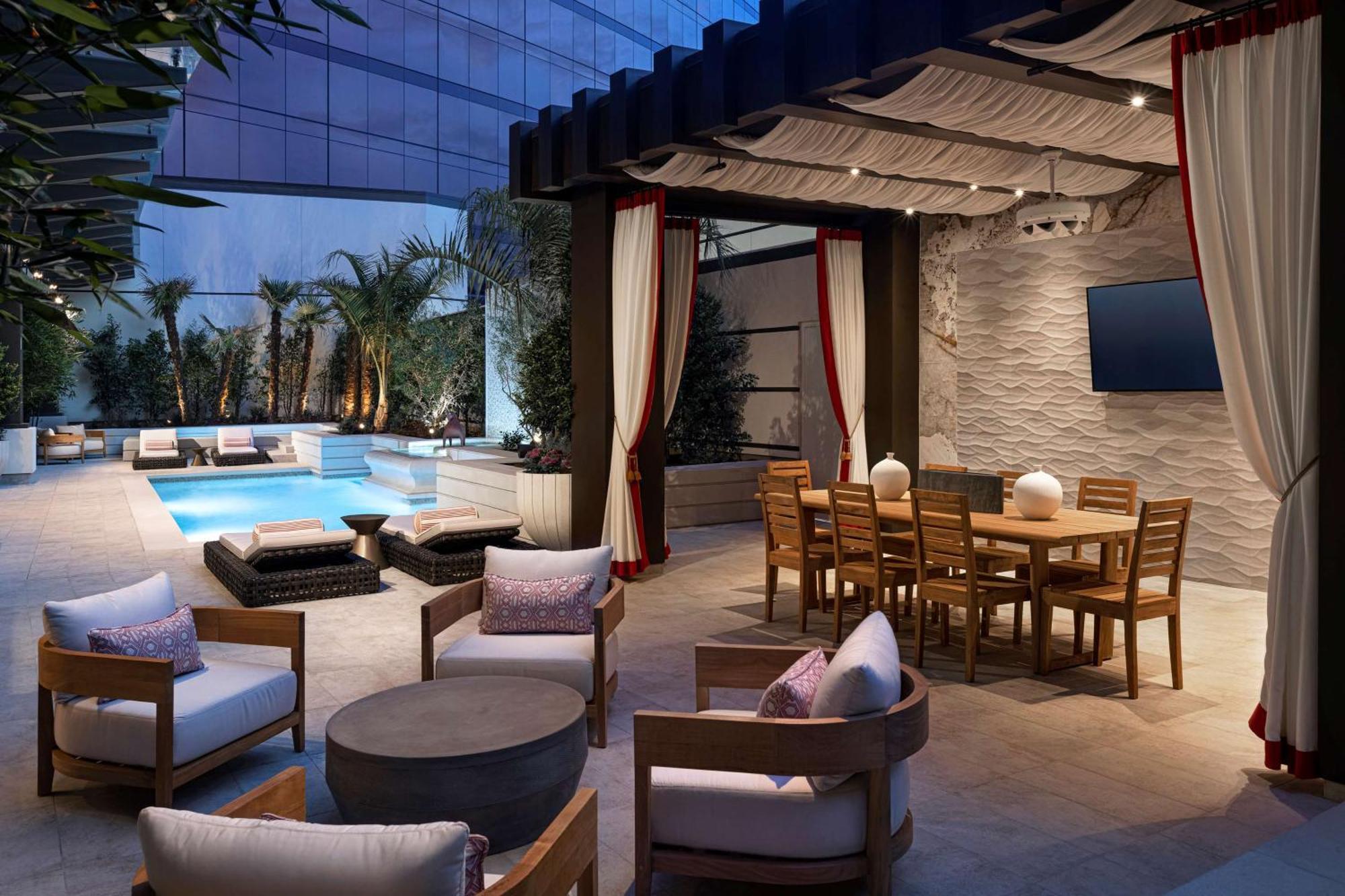 Crockfords Las Vegas, Lxr Hotels & Resorts At Resorts World エクステリア 写真