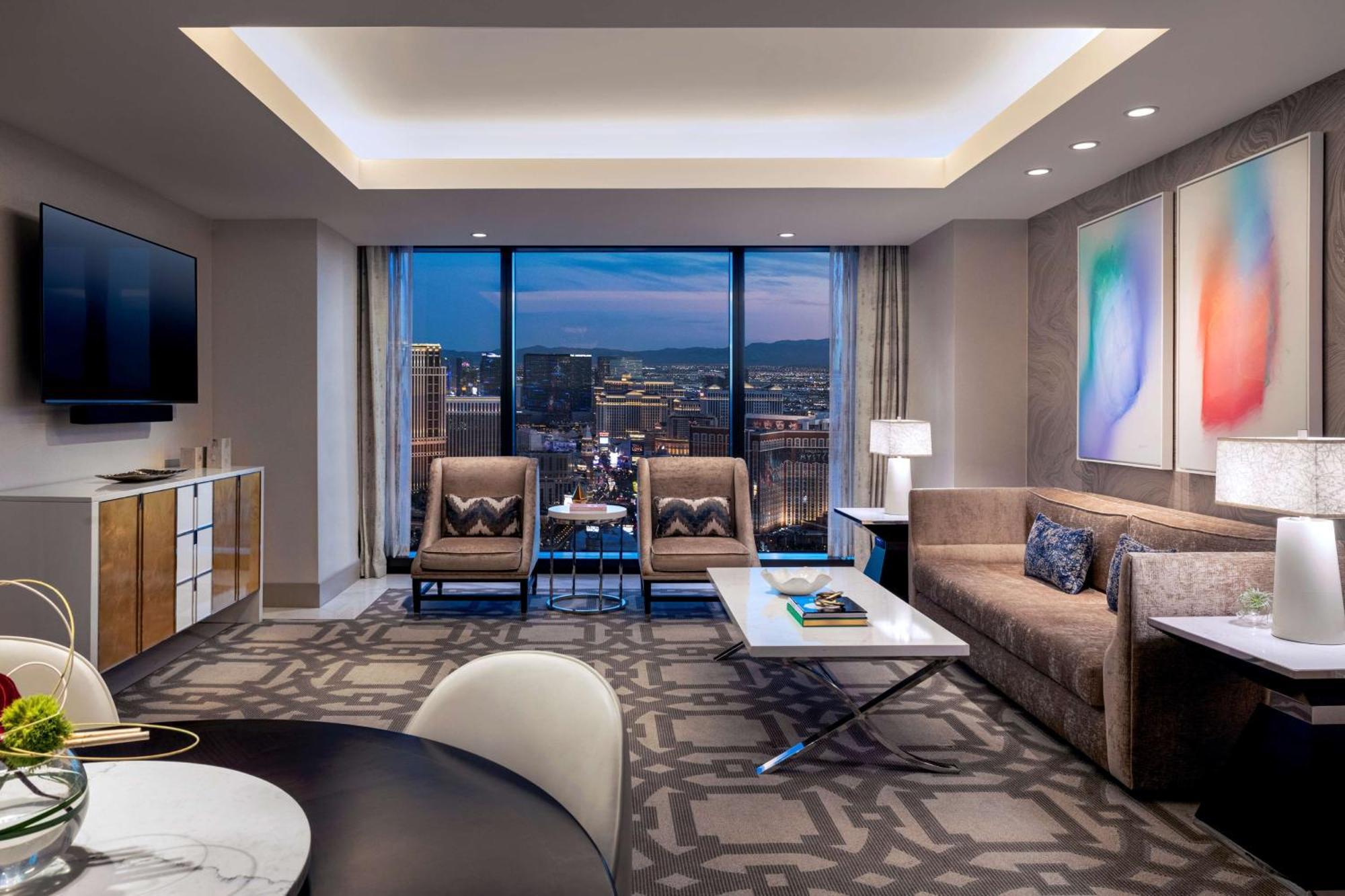 Crockfords Las Vegas, Lxr Hotels & Resorts At Resorts World エクステリア 写真